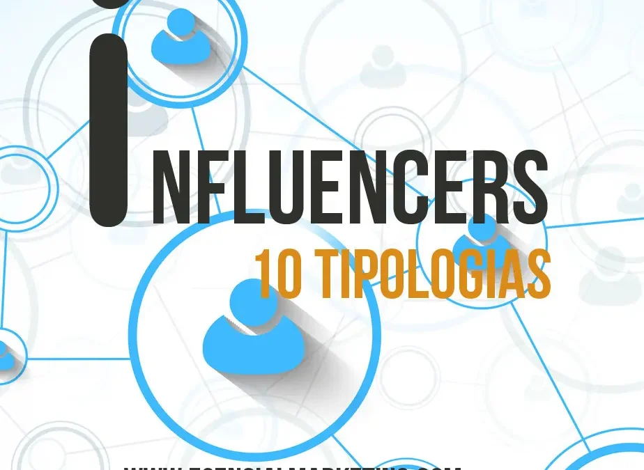 10 tipologías de influencers